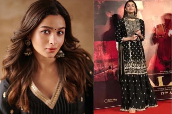 The Timeless black suit - Traditional Outfit inspiration from Alia Bhatt