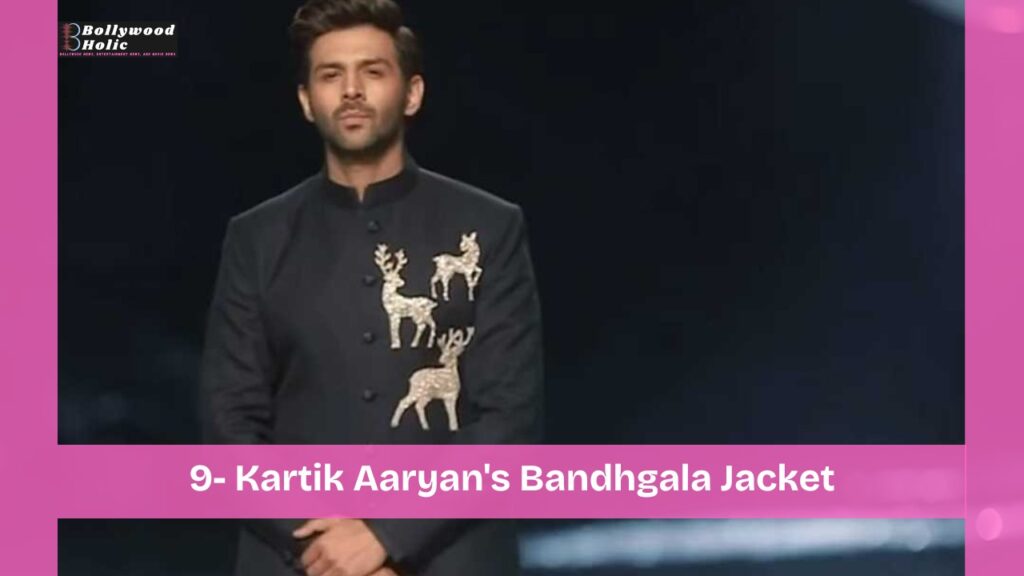 Kartik Aaryan's Bandhgala Jacket - Traditional Attire By Bollywood Actors