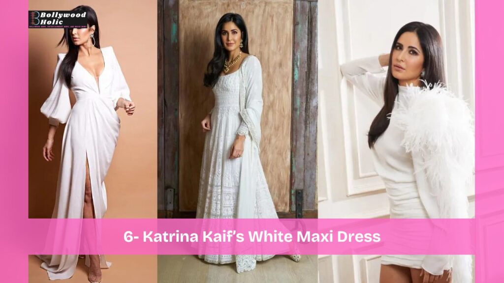 Katrina Kaif’s White Maxi Dress