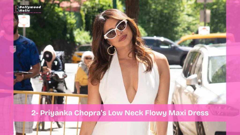 Priyanka Chopra’s Low Neck Flowy Dress